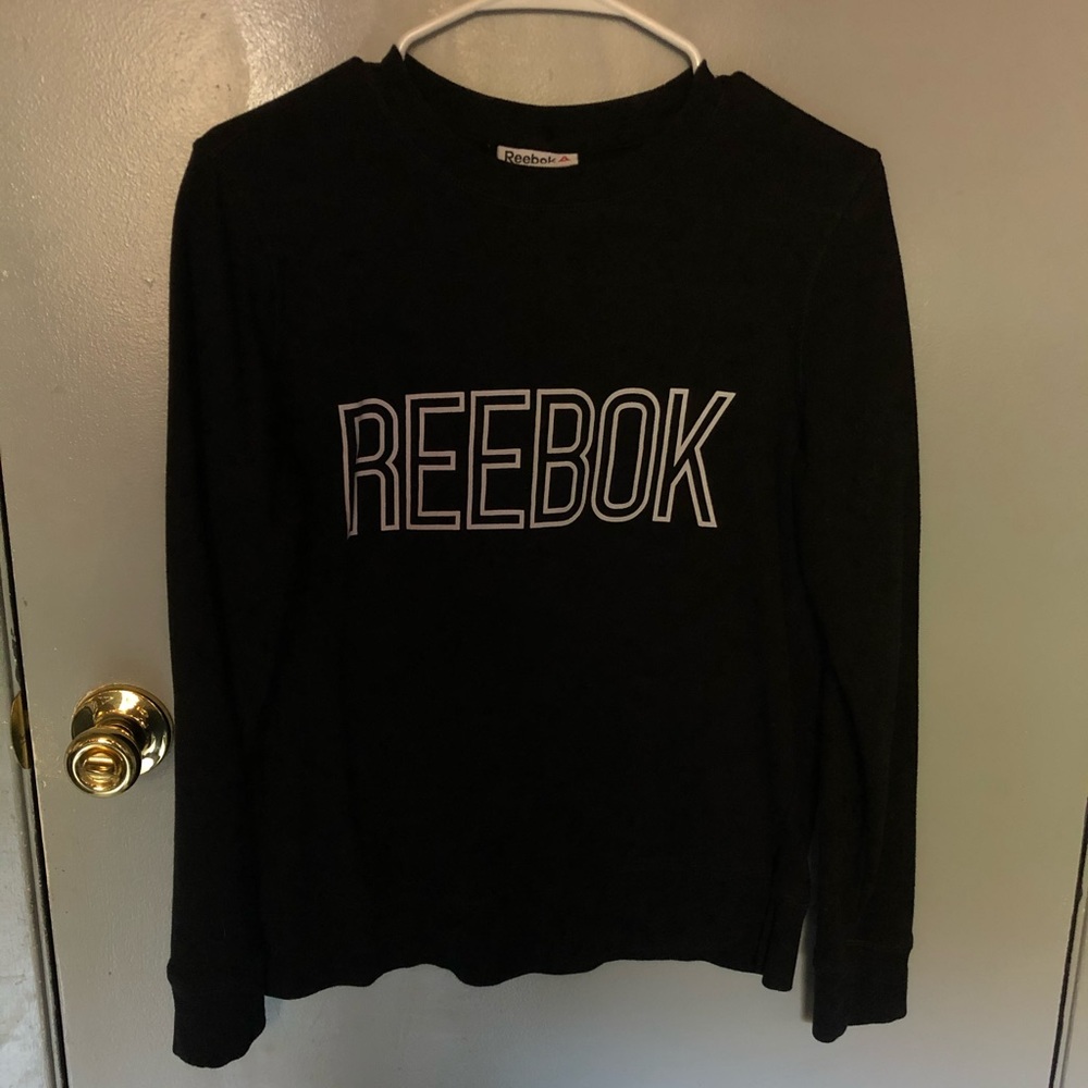 Black Reebok Crewneck